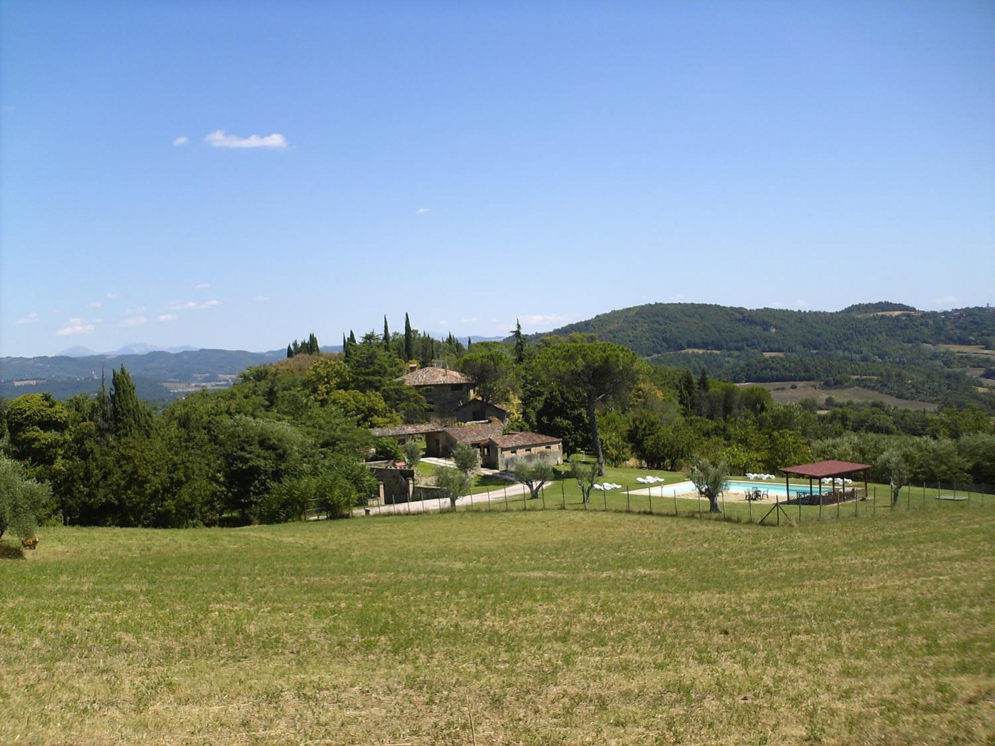 Country House La Casa Paterna Monte Santa Maria Tiberina Exterior photo